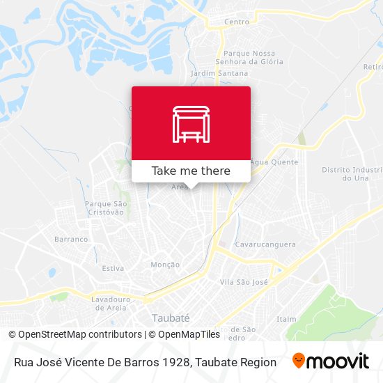 Rua José Vicente De Barros 1928 map