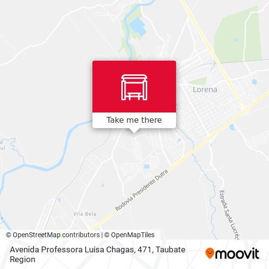 Avenida Professora Luísa Chagas, 471 map
