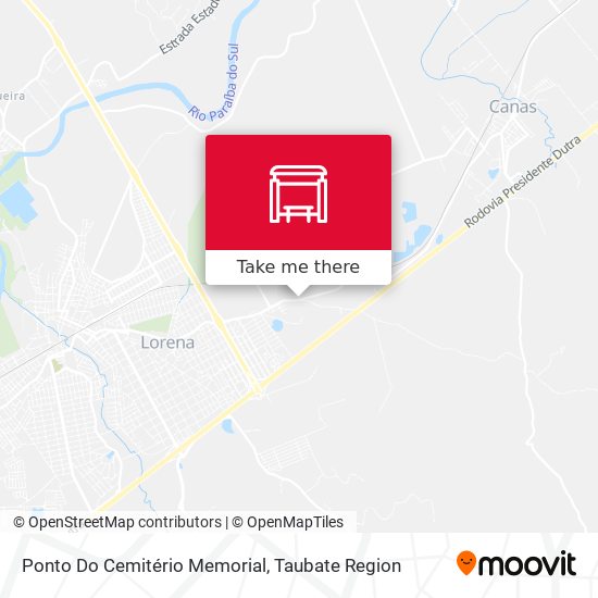 Ponto Do Cemitério Memorial map