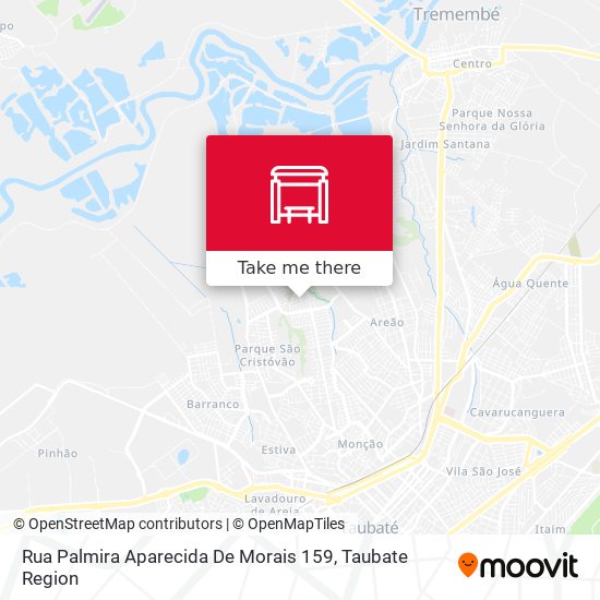 Rua Palmira Aparecida De Morais 159 map