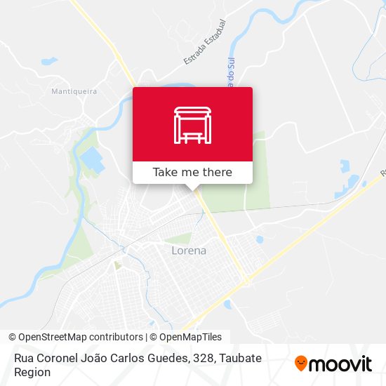 Rua Coronel João Carlos Guedes, 328 map