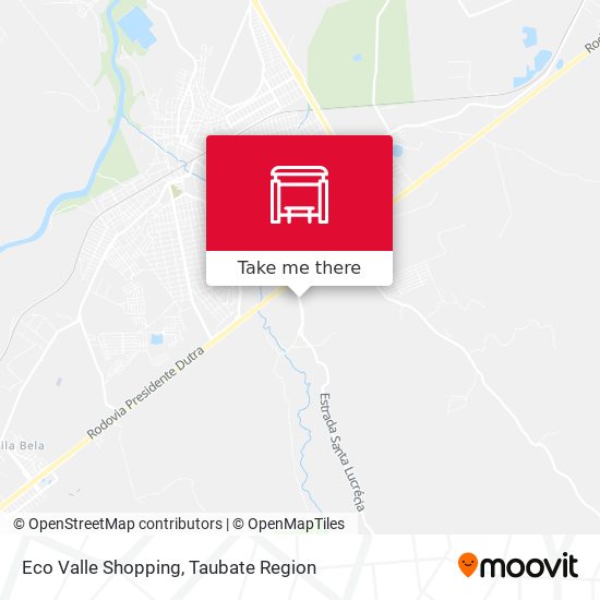 Eco Valle Shopping map