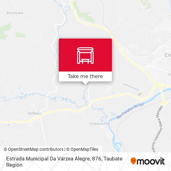 Estrada Municipal Da Várzea Alegre, 876 map