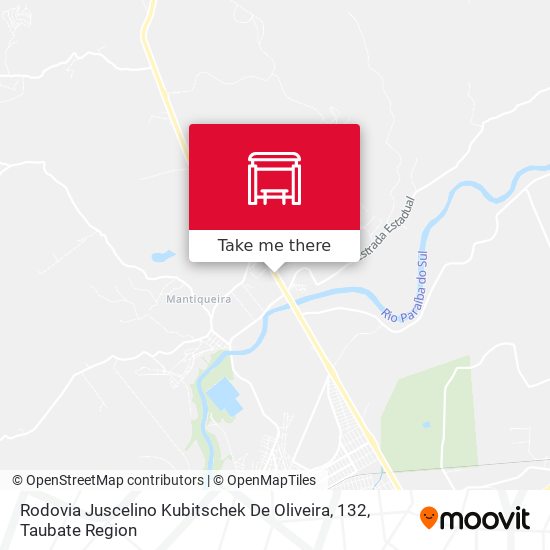 Rodovia Juscelino Kubitschek De Oliveira, 132 map