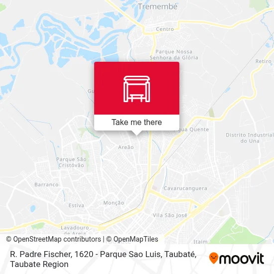 R. Padre Fischer, 1620 - Parque Sao Luis, Taubaté map