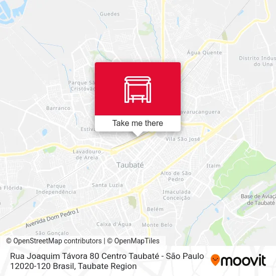 Rua Joaquim Távora 80 Centro Taubaté - São Paulo 12020-120 Brasil map