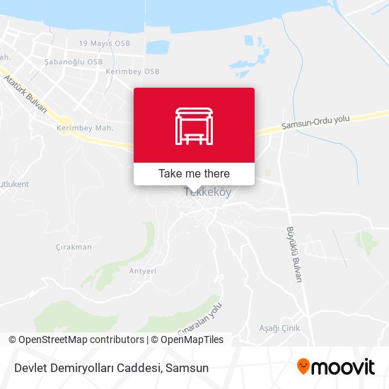 Devlet Demiryolları Caddesi map
