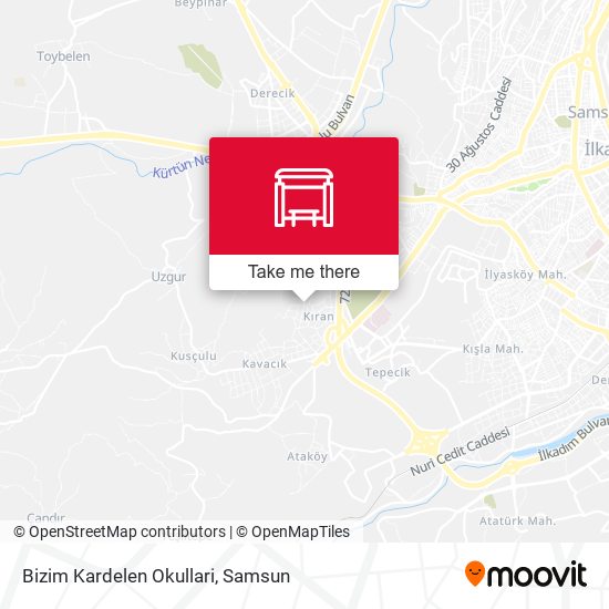 Bizim Kardelen Okullari map