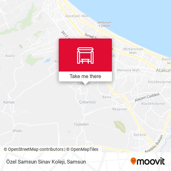 Özel Samsun Sinav Koleji map