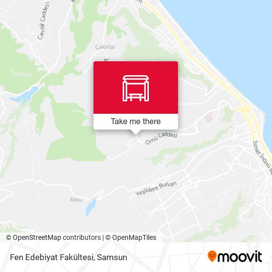 Fen Edebiyat Fakültesi map