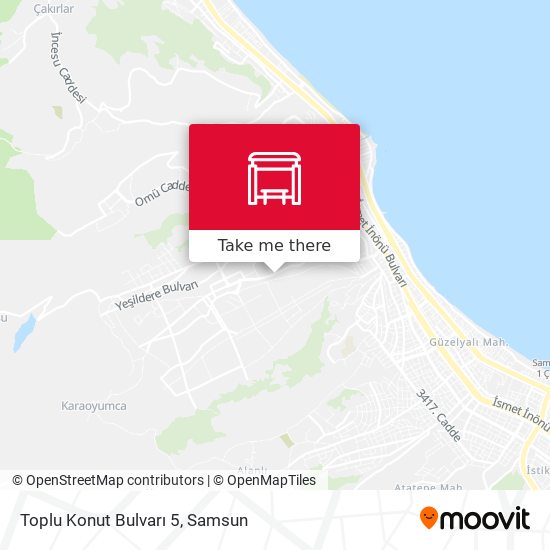 Toplu Konut Bulvarı 5 map