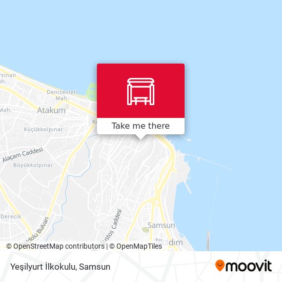 Yeşilyurt İlkokulu map