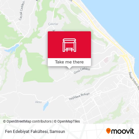 Fen Edebiyat Fakültesi map