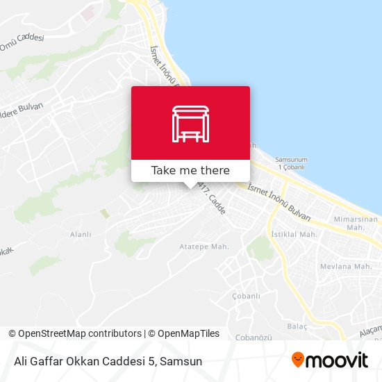 Ali Gaffar Okkan Caddesi 5 map