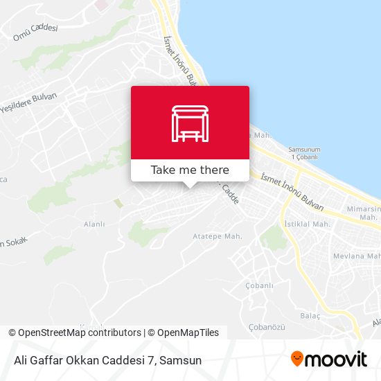 Ali Gaffar Okkan Caddesi 7 map