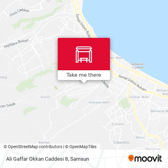 Ali Gaffar Okkan Caddesi 8 map