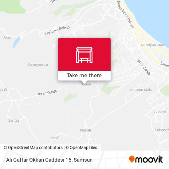 Ali Gaffar Okkan Caddesi 15 map