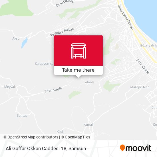 Ali Gaffar Okkan Caddesi 18 map