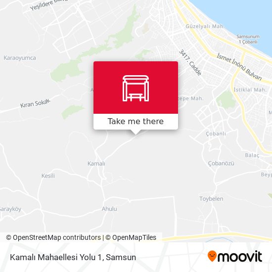 Kamalı Mahaellesi Yolu 1 map