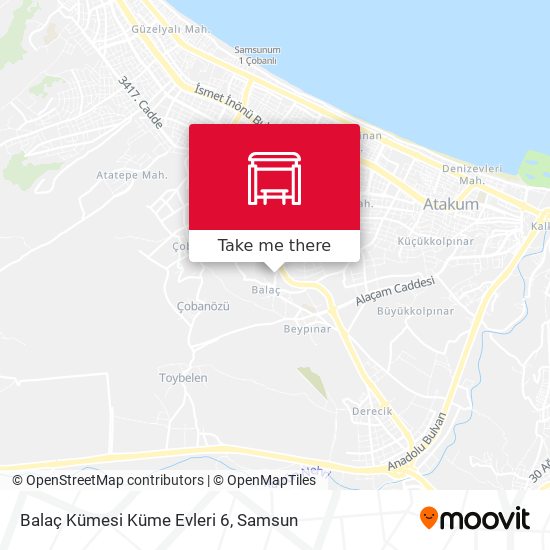 Balaç Kümesi Küme Evleri 6 map