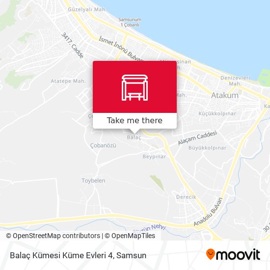 Balaç Kümesi Küme Evleri 4 map