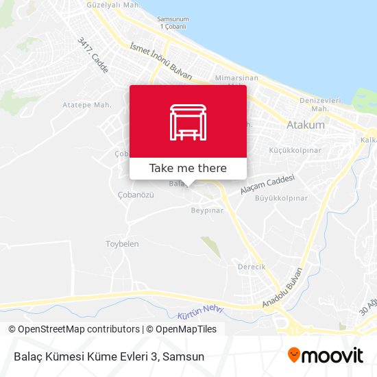 Balaç Kümesi Küme Evleri 3 map