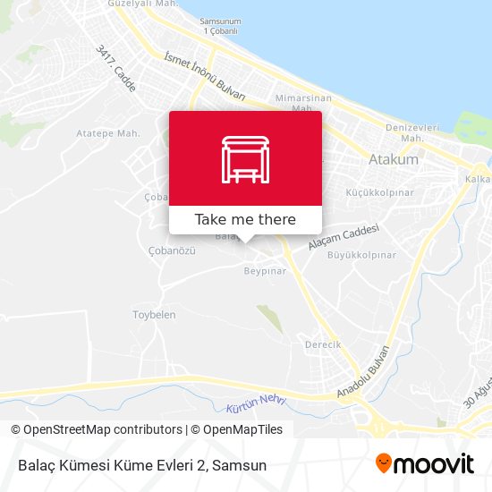 Balaç Kümesi Küme Evleri 2 map