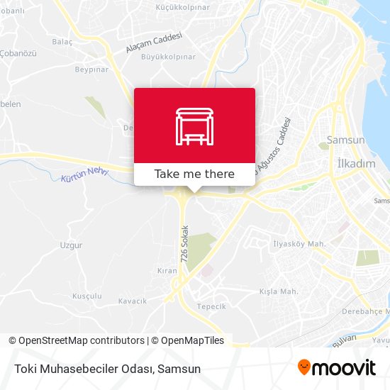 Toki Muhasebeciler Odası map