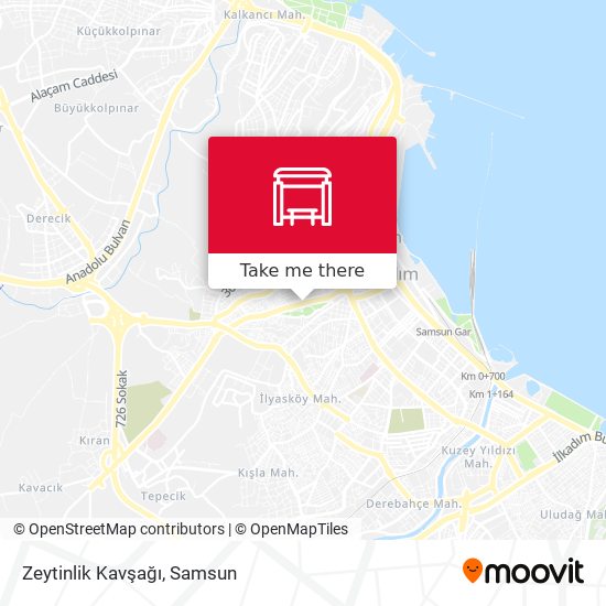 Zeytinlik Kavşağı map