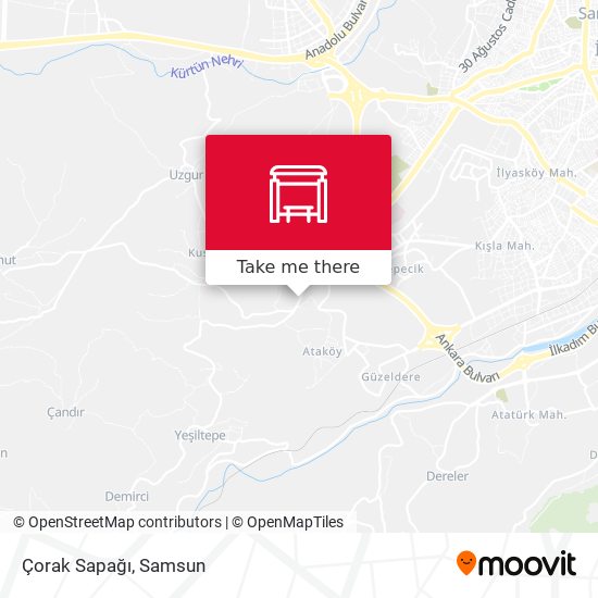 Çorak Sapağı map