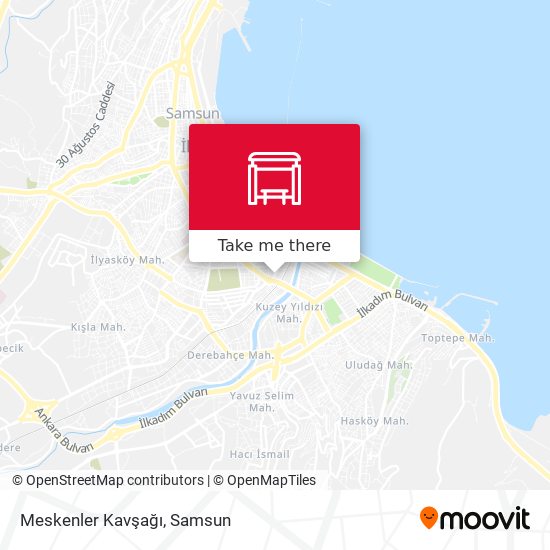 Meskenler Kavşağı map