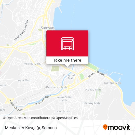 Meskenler Kavşağı map