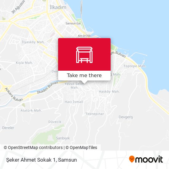 Şeker Ahmet Sokak 1 map