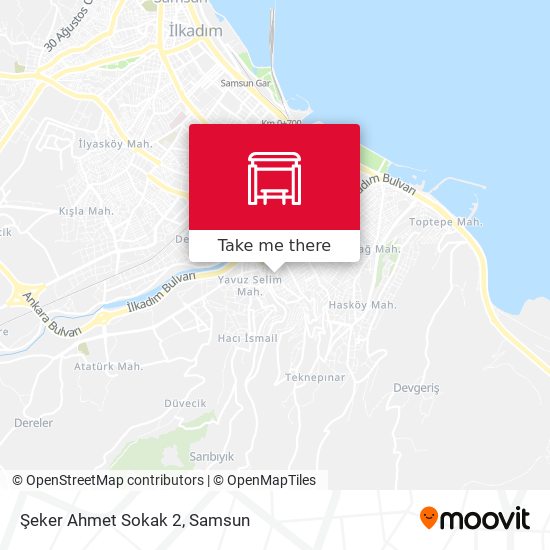 Şeker Ahmet Sokak 2 map