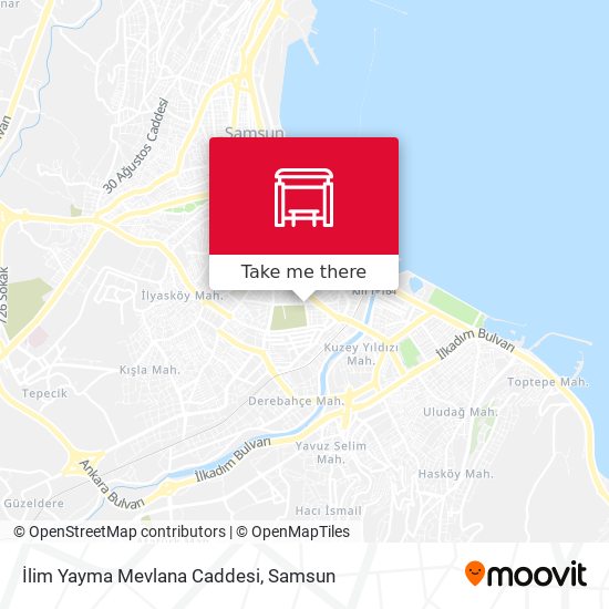 İlim Yayma Mevlana Caddesi map