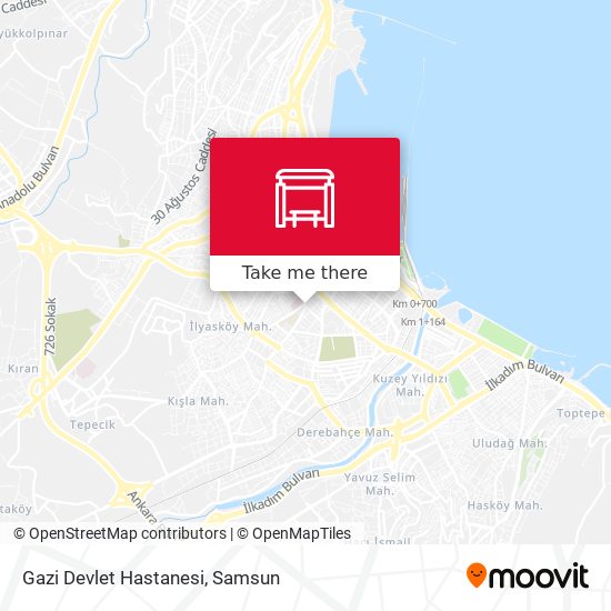 Gazi Devlet Hastanesi map