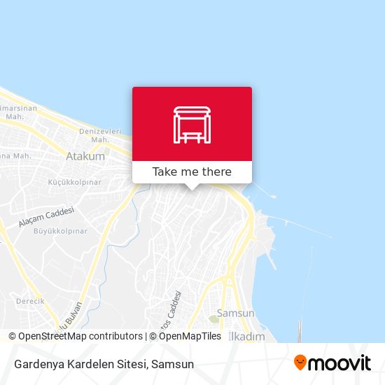 Gardenya Kardelen Sitesi map