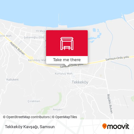 Tekkeköy Kavşağı map