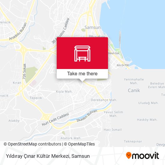 Yıldıray Çınar Kültür Merkezi map