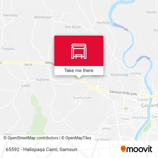 65592 - Halispaşa Cami map