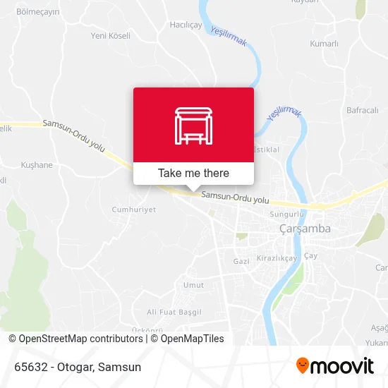 65632 - Otogar map