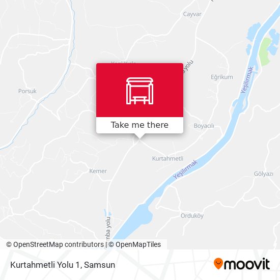 Kurtahmetli Yolu 1 map