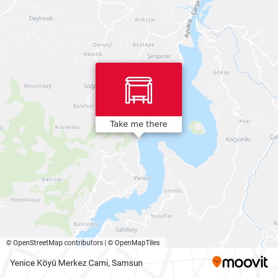 Yenice Köyü Merkez Cami map