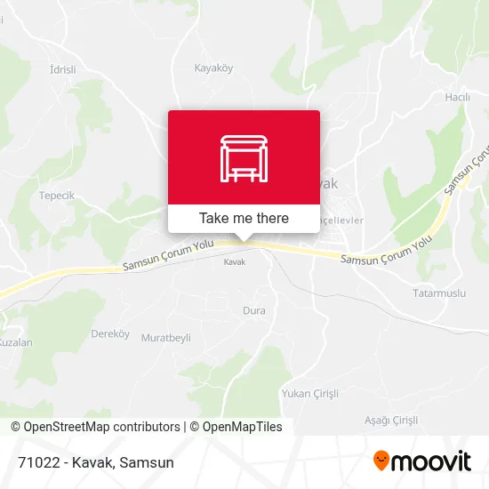 71022 - Kavak map