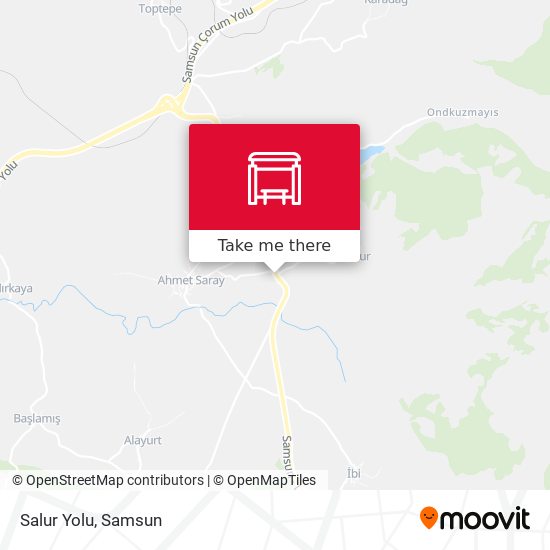 Salur Yolu map