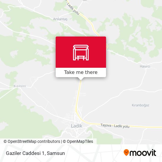 Gaziler Caddesi 1 map