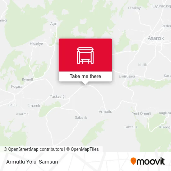 Armutlu Yolu map