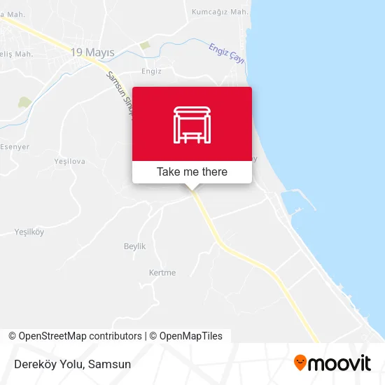 Dereköy Yolu map