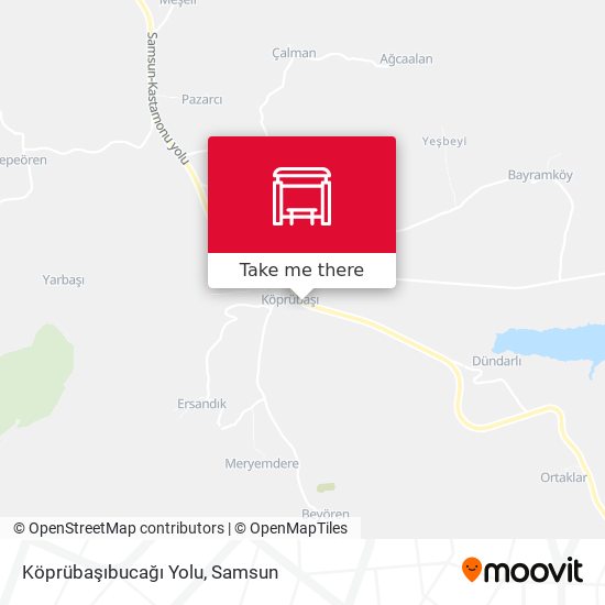 Köprübaşıbucağı Yolu map