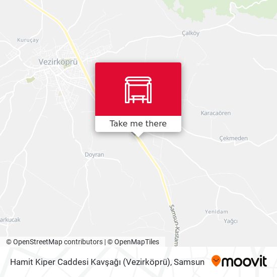 Hamit Kiper Caddesi Kavşağı (Vezirköprü) map